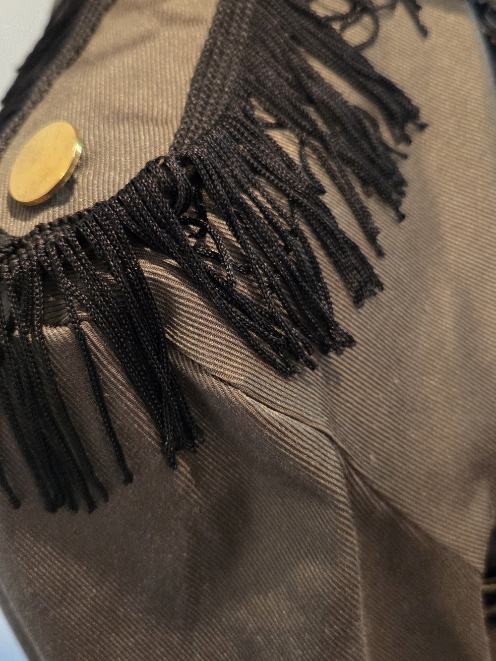 Olive Green Military-Inspired Corset Jacket & Skirt Set - Picture 3 of 16
